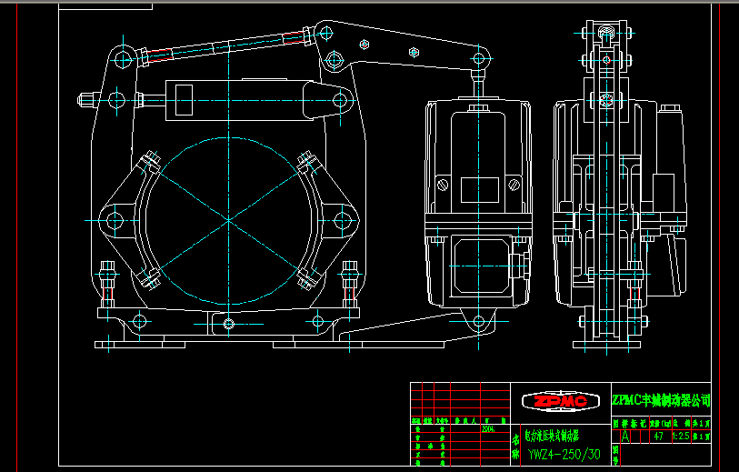 ҺKʽƄ(dng)cadD YWZ4-250-30